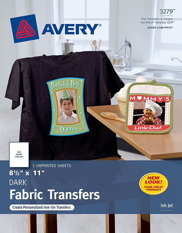 Avery® Dark Tshirt Transfers3279 Avery Online Singapore