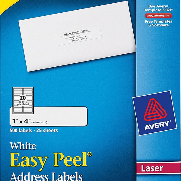 Avery® Easy Peel® White Address Labels5262 Avery Online Singapore