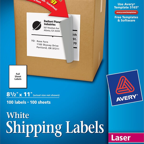Avery® PrinttotheEdge Shipping Labels6878 Avery Online Singapore