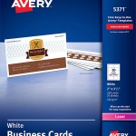 Avery® Business Cards for Laser Printers-5371