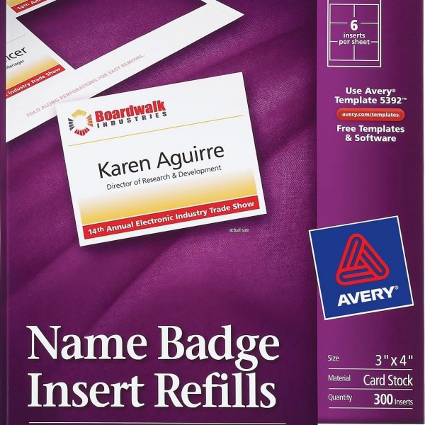 Avery® Laminated ID Cards-5361 - Avery Online Singapore