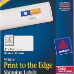 Avery® Print-to-the-Edge Shipping Labels-6873
