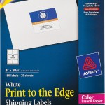 Avery® Print-to-the-Edge Shipping Labels-6874