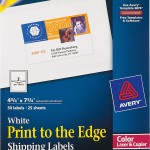 Avery® Print-to-the-Edge Shipping Labels-6876