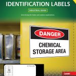 Avery® White Durable Heavy Duty Labels-L7063-25