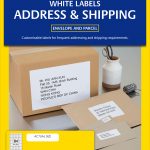 Avery® White 35mm Slide Labels with Quick Peel™-L7656-100