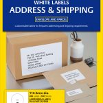 Avery® White CD/VCD/DVD Label-L7660-100