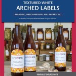 Avery® Textured White Arched Product Labels-L7128-10