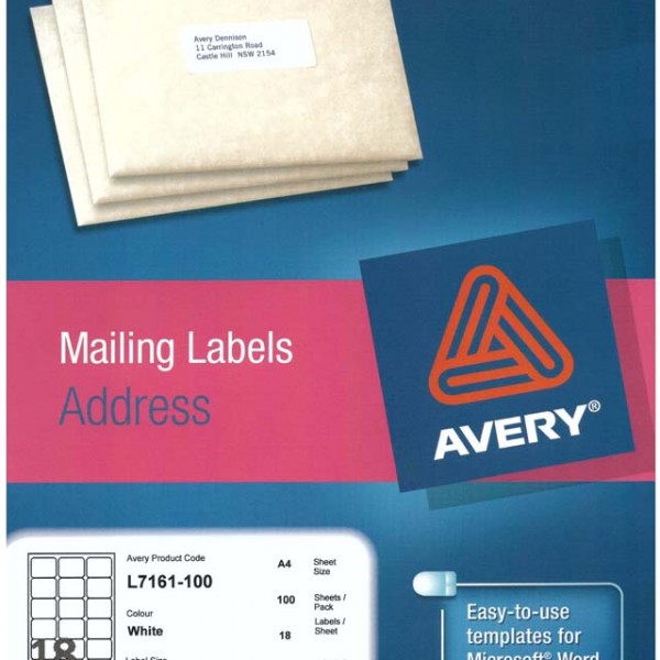 Avery® Easy Peel® White Address Labels5261 Avery Online Singapore