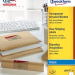 Avery Zweckform® Clear Shipping Label-J8567-25Z