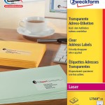 Avery Zweckform® Clear Address Label-L7560-25Z
