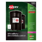 Avery® UltraDuty™ GHS Chemical Labels for Laser Printers-60501