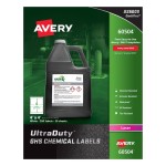 Avery® UltraDuty™ GHS Chemical Labels for Laser Printers-60504