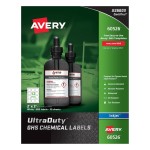 Avery® UltraDuty™ GHS Chemical Labels for Pigment-Based Inkjet Printers-60526