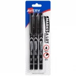 Avery® Marks-A-Lot® Ultra Fine Tip Permanent Marker-09230 (Set of 3)