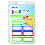 Avery® Durable Labels, Assorted Border Colors, Water-Resistant-41441