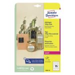 Avery Zweckform® Printable Durable Tags with Strings - T3003-10