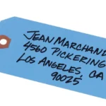 Avery® Blue "G" Shipping Tags, Unstrung-12355